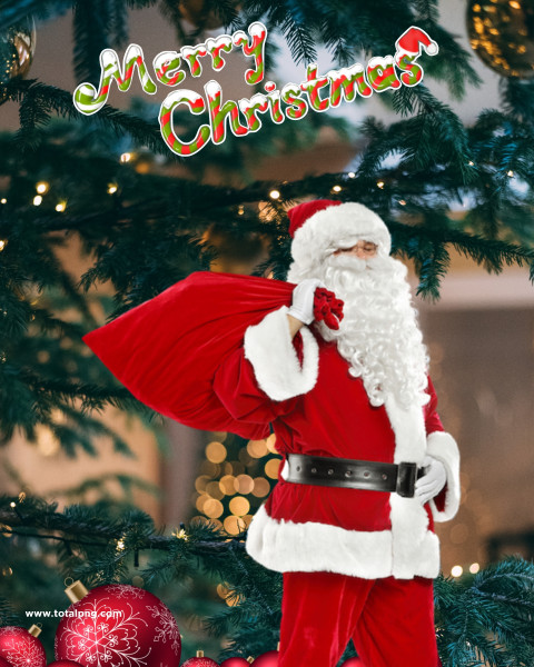 Full hd snat christmas editing background