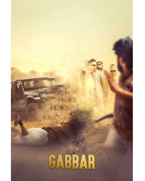 Gabbar hd editing background