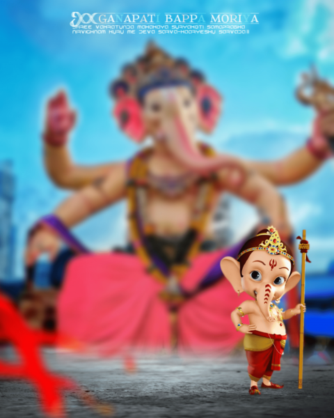 ganesh cb edit ganpati background