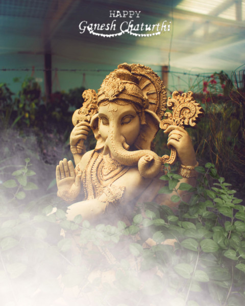 Ganesh chaturthi editing background