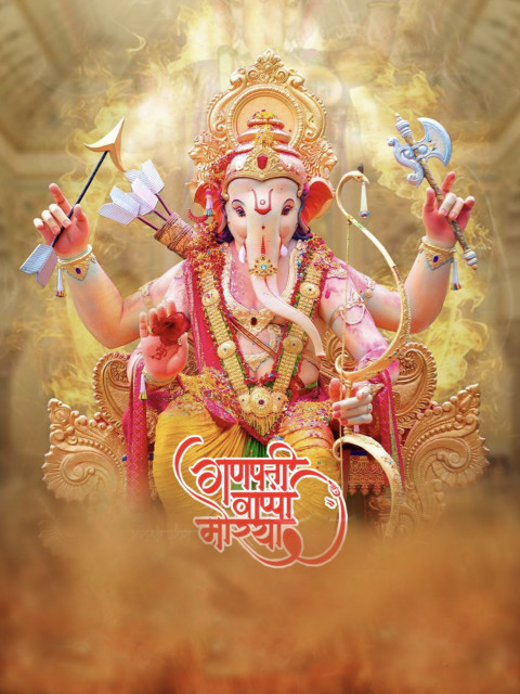 Ganesh Chaturthi Editing Background Picsart (2)