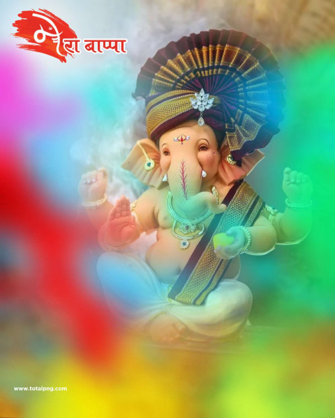 Ganesh chaturthi editing background picsart hd