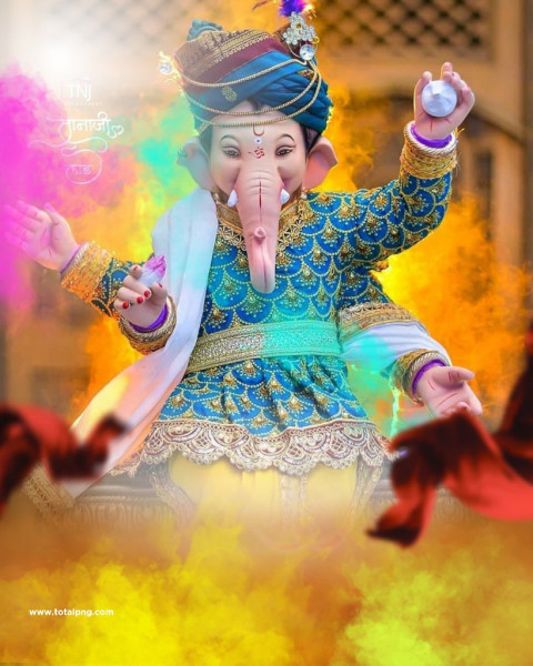 Ganesh Chaturthi Hd Cb Editing Background