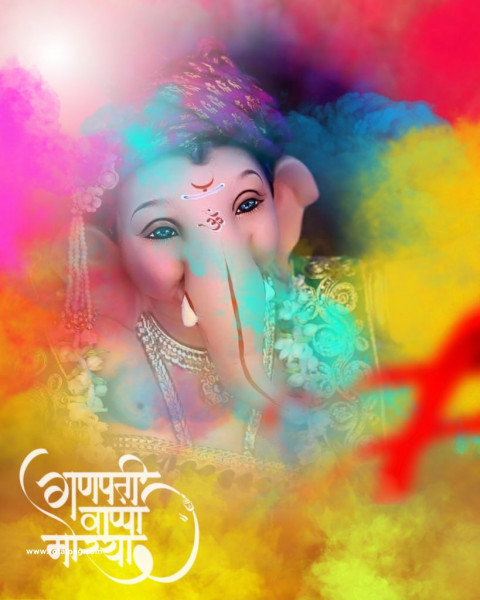 Ganesha Cute Image Full Hd Background Download Free