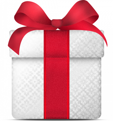 Gift box transparent png images