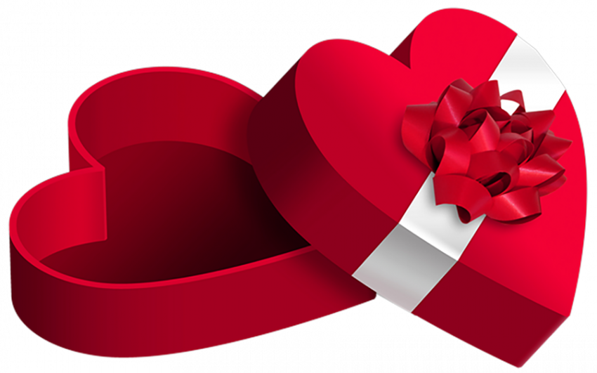 Gift Heart box png images,Heart box transparent png