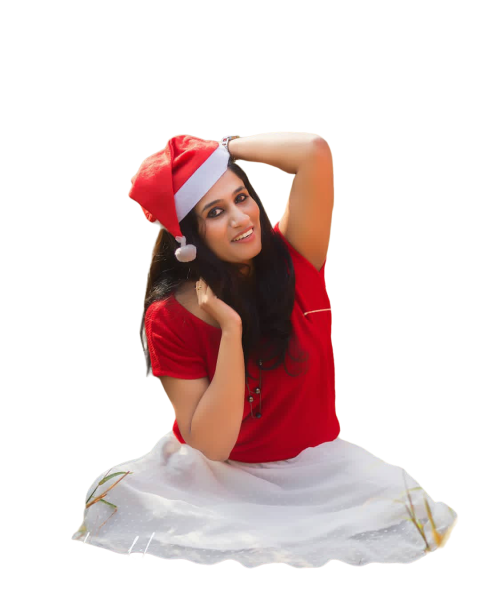 Girls santa PNG Transparent Images Free Download