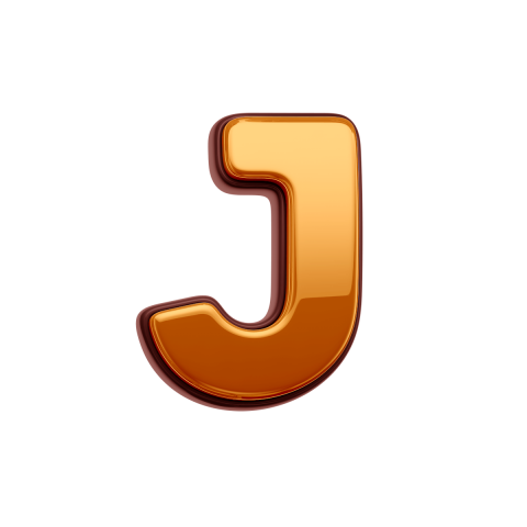 Gold Letter J PNG Transparent Images