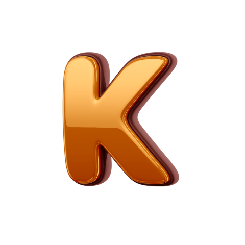 Gold Letter K PNG Transparent Images