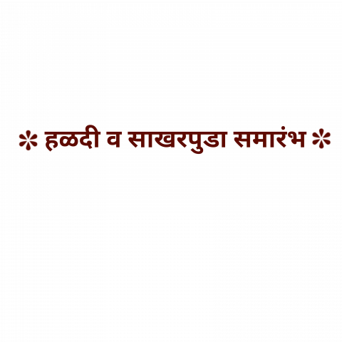 Haldi banner text png