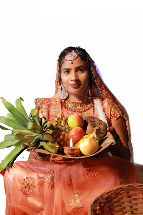 Happy chhath puja actress png hd