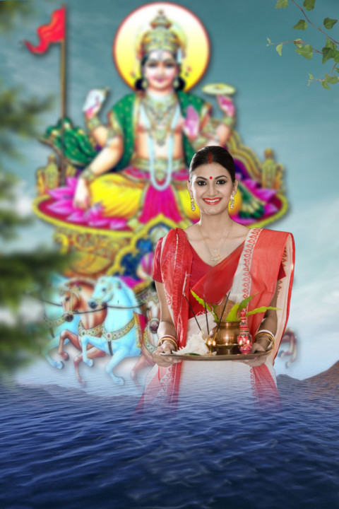 Happy Chhath puja background