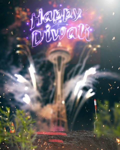 Happy diwali background for editing