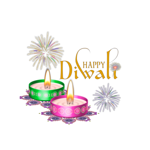 Happy diwali diya and text png,Diwali png images