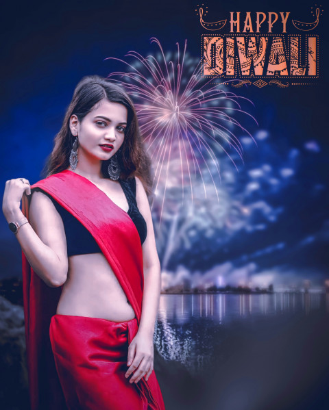 Happy diwali editing background
