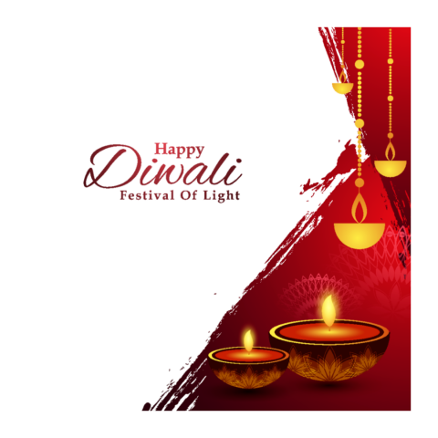happy diwali frame hd png