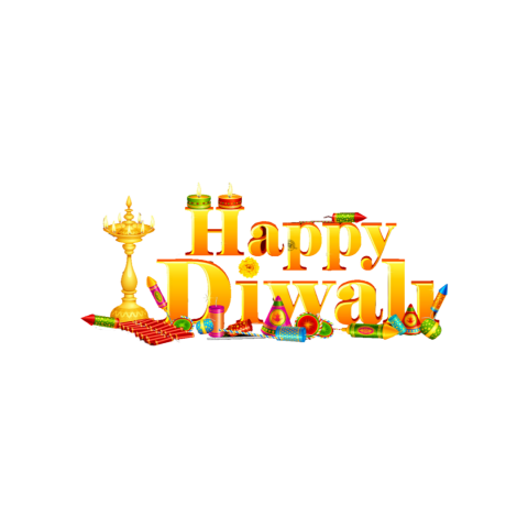 happy diwali hd text png