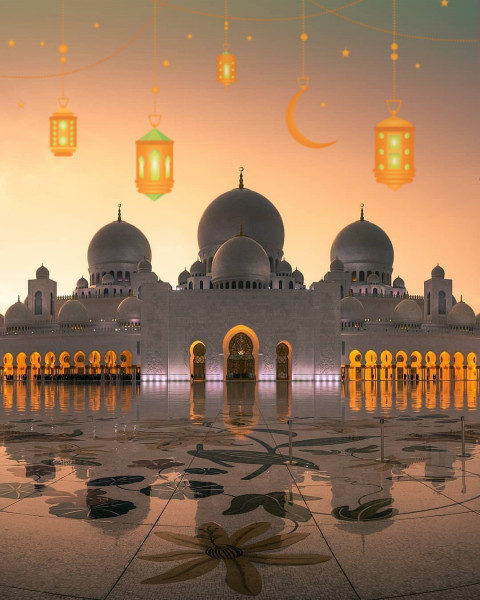 Happy Eid Ramzan Mubarak Background Picsart