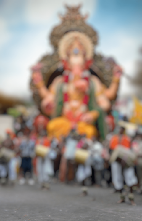 Happy Ganesh chaturthi editing background