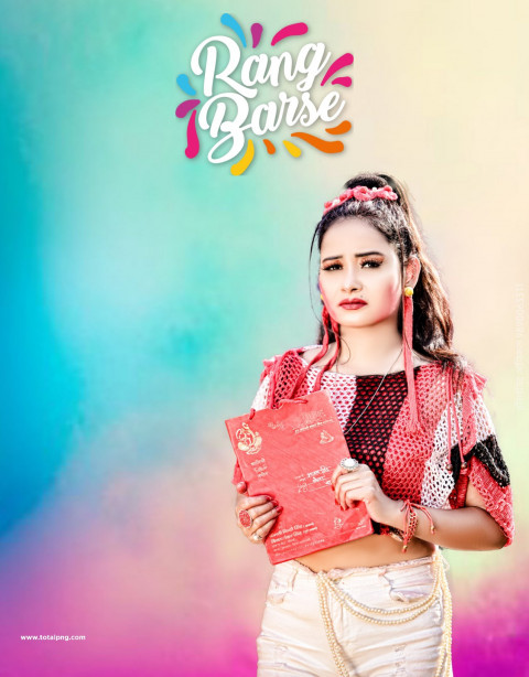 Happy holi girls hd editing backgrounds