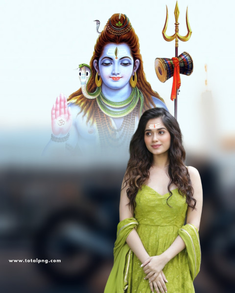 Happy maha shivratri editing background free