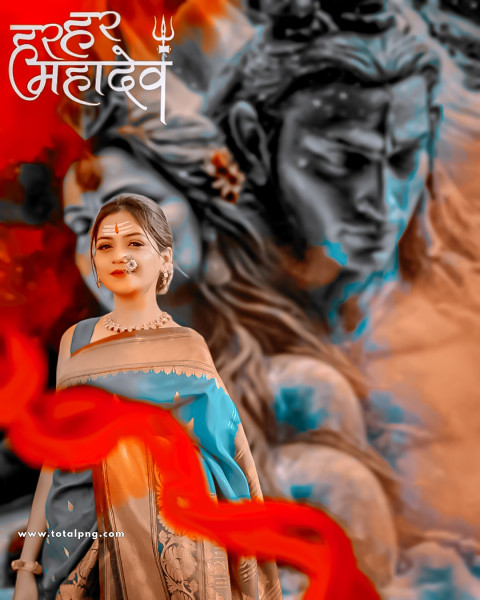 Happy maha shivratri photo editing backgrounds