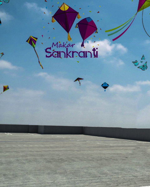 Happy makar sankranti editing background