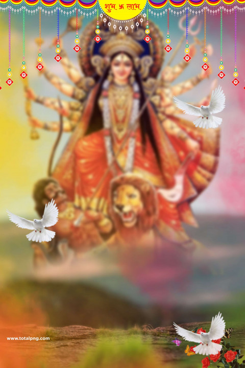 Happy Navratri Editing Background Hd Download Free