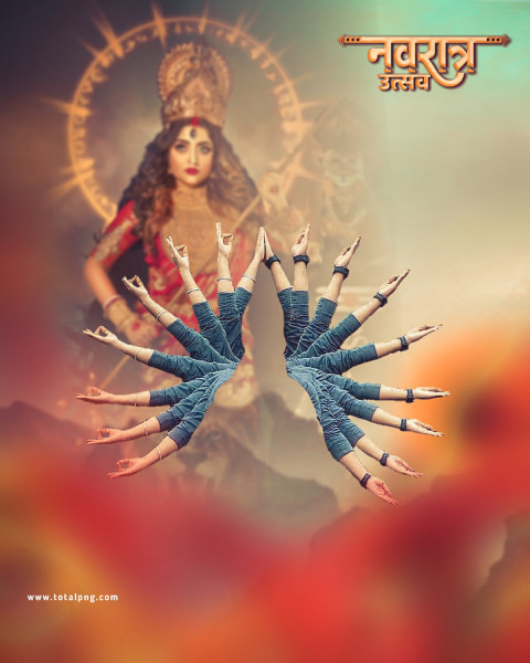 Happy navratri editing background  Navratri photo editing