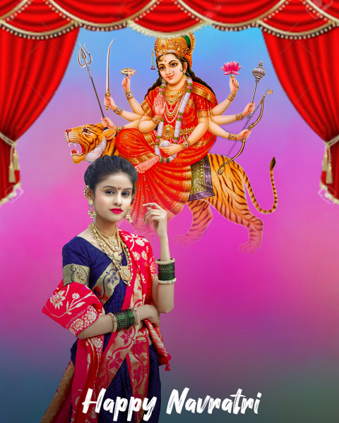 Happy navratri snapseed hd editing background