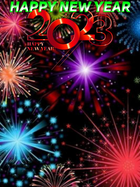 Happy new year 2023 full hd background