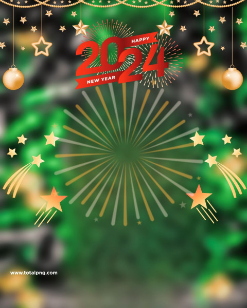 Happy New Year Cb editing Background 2024