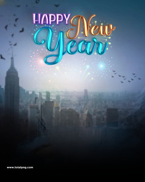 Happy new year editing background hd