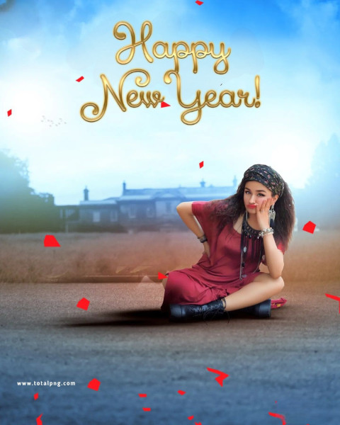 Happy new year picsart hd editing background images