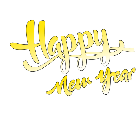 Happy New year PNG transparent images