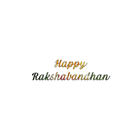 happy raksha bandhan font text png