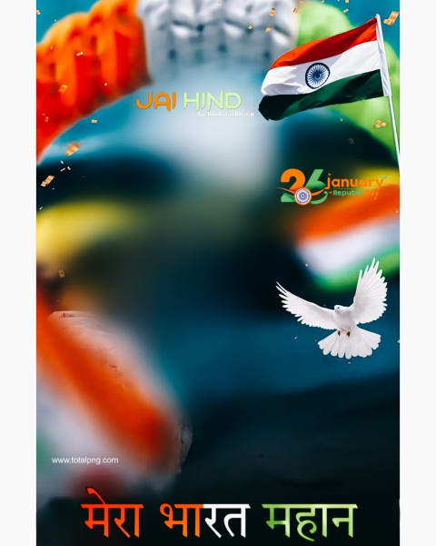 Happy Republic Day 2024 Wishes Background free