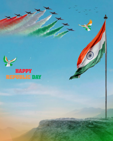 happy republic hd editing background