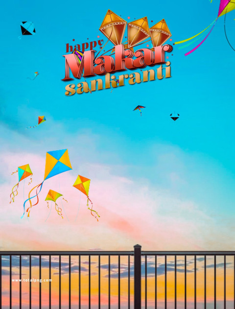 Happy sankranti photo editing background hd 2024