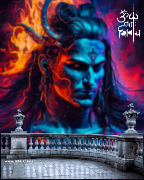 Happy shivratri editing background