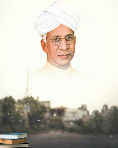 Happy Teachers day editing background