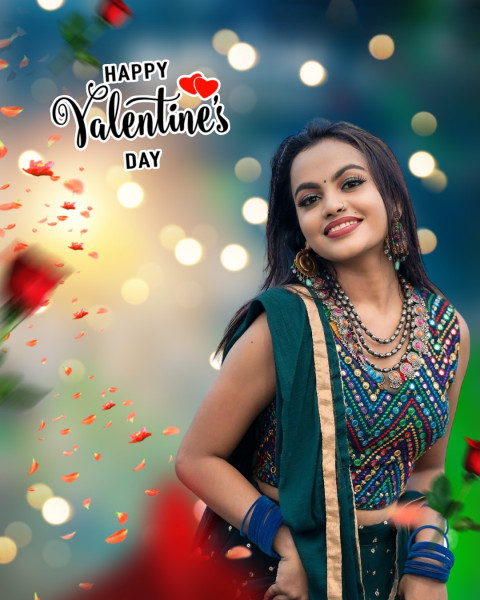 happy valentine day full hd editing background
