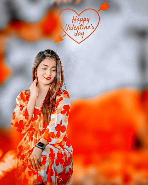 Happy valentine day hd editing background