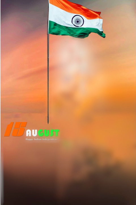 Happy15 august editing background