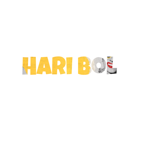 Haribol Text Png