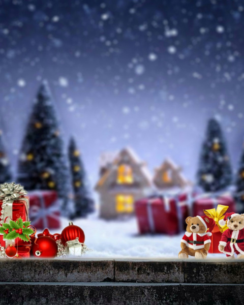 Hd christmas editing background