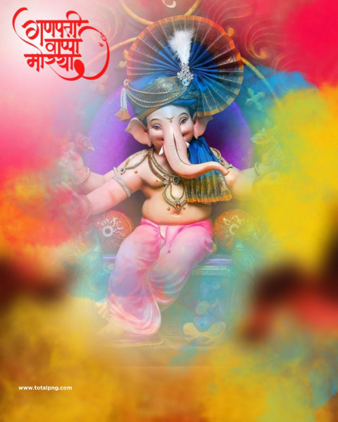 Hd Happy Ganesh Chaturthi Cb Background Snapeed Picsart