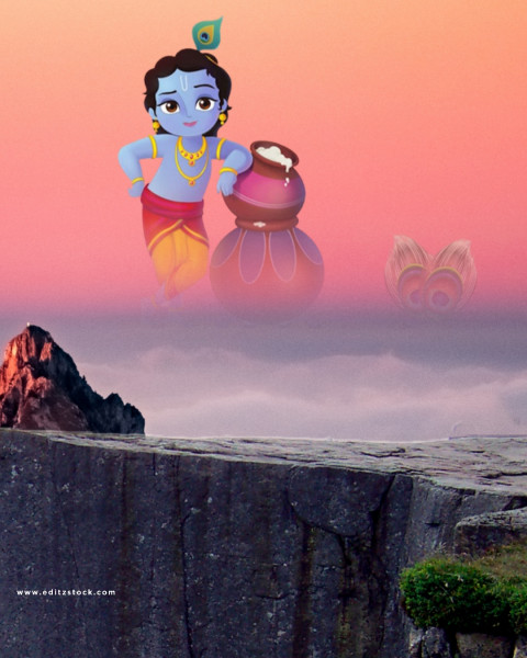 Hd Happy Janmashtami Editing Background For Picsart