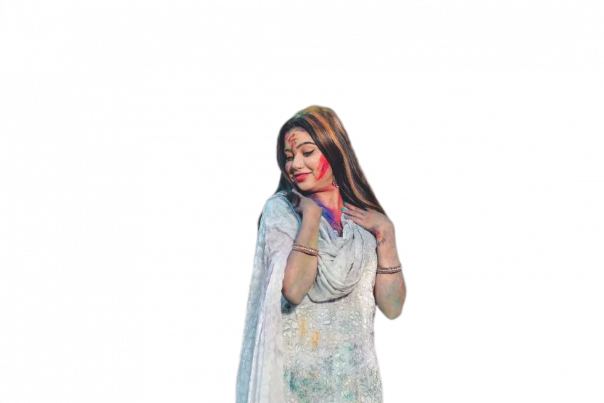 Hd holi girls editing png free