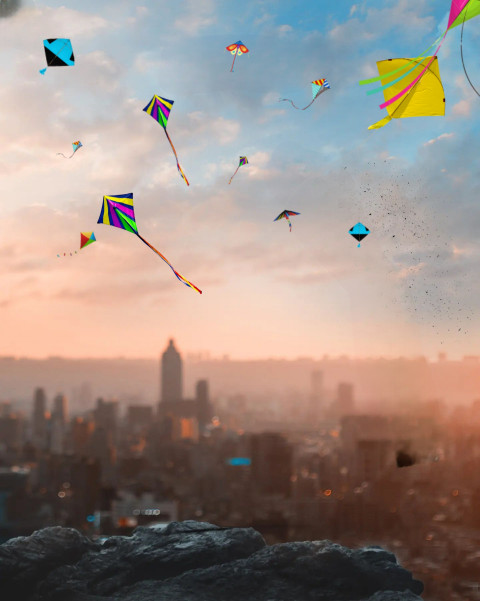 Hd makar sankranti editing background